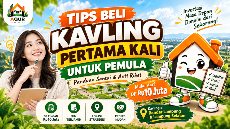 Tips Beli Kavling Pertama Kali untuk Pemula
