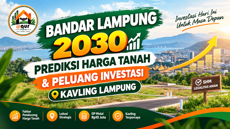 Bandar Lampung 2030: Prediksi Harga Tanah & Peluang Investasi
