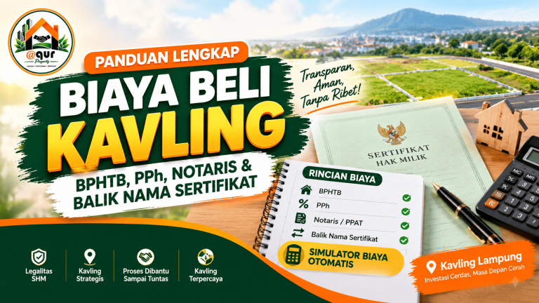 Biaya Beli Kavling BPHTB Notaris Aqur