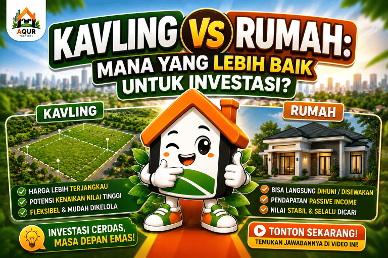 Kavling vs Rumah: Mana yang Lebih Baik untuk Investasi?