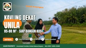 Kavling Dekat UNILA & Kampus di Bandar Lampung: Cocok untuk Kos Mahasiswa
